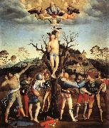 Girolamo Genga The Martyrdom of St.Sebastian oil painting reproduction